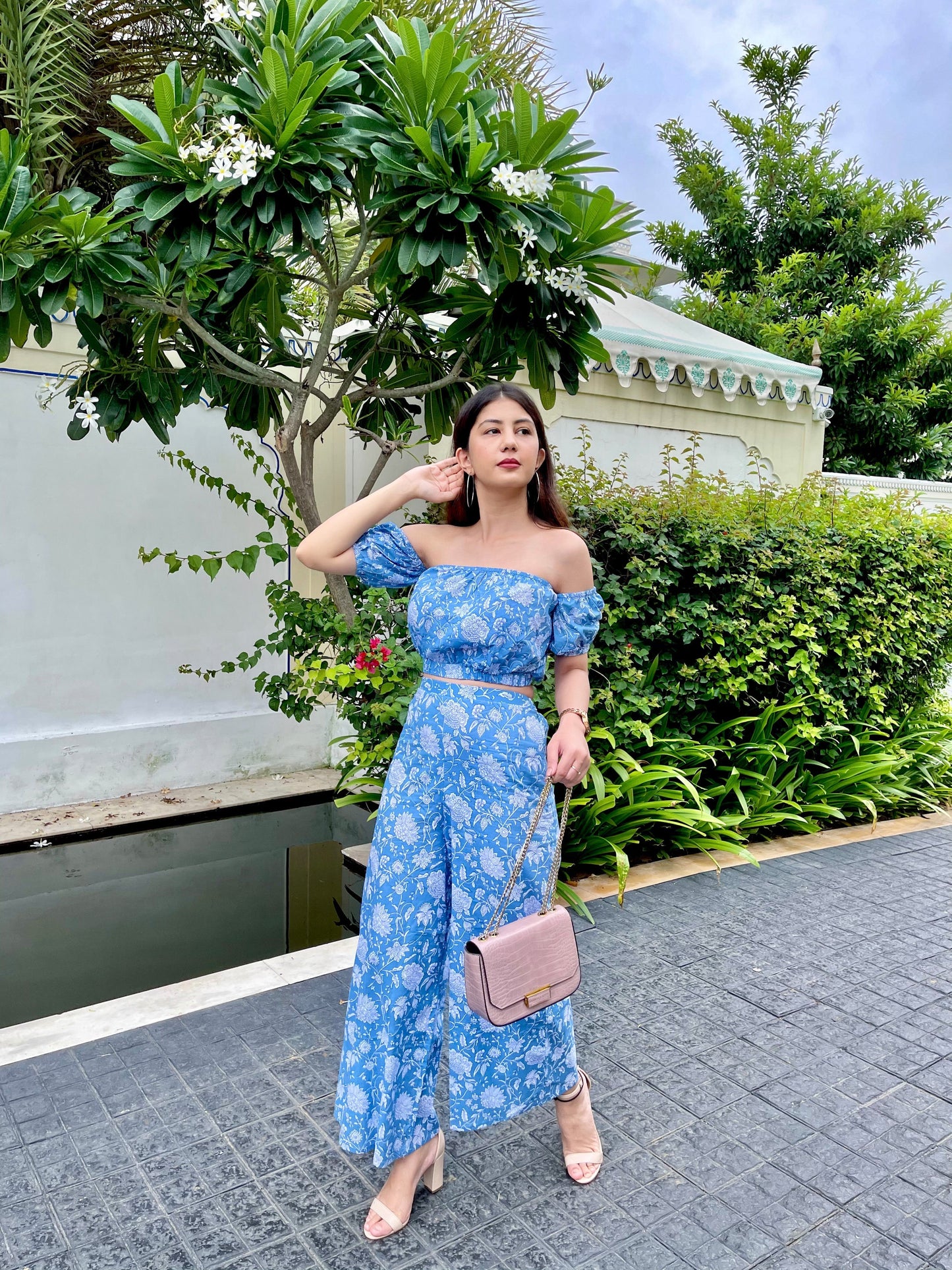 Summer Block Print Coord Set