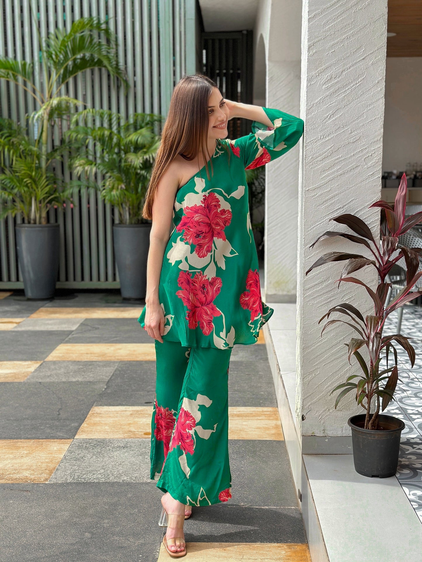 Floral Rose Coord Set