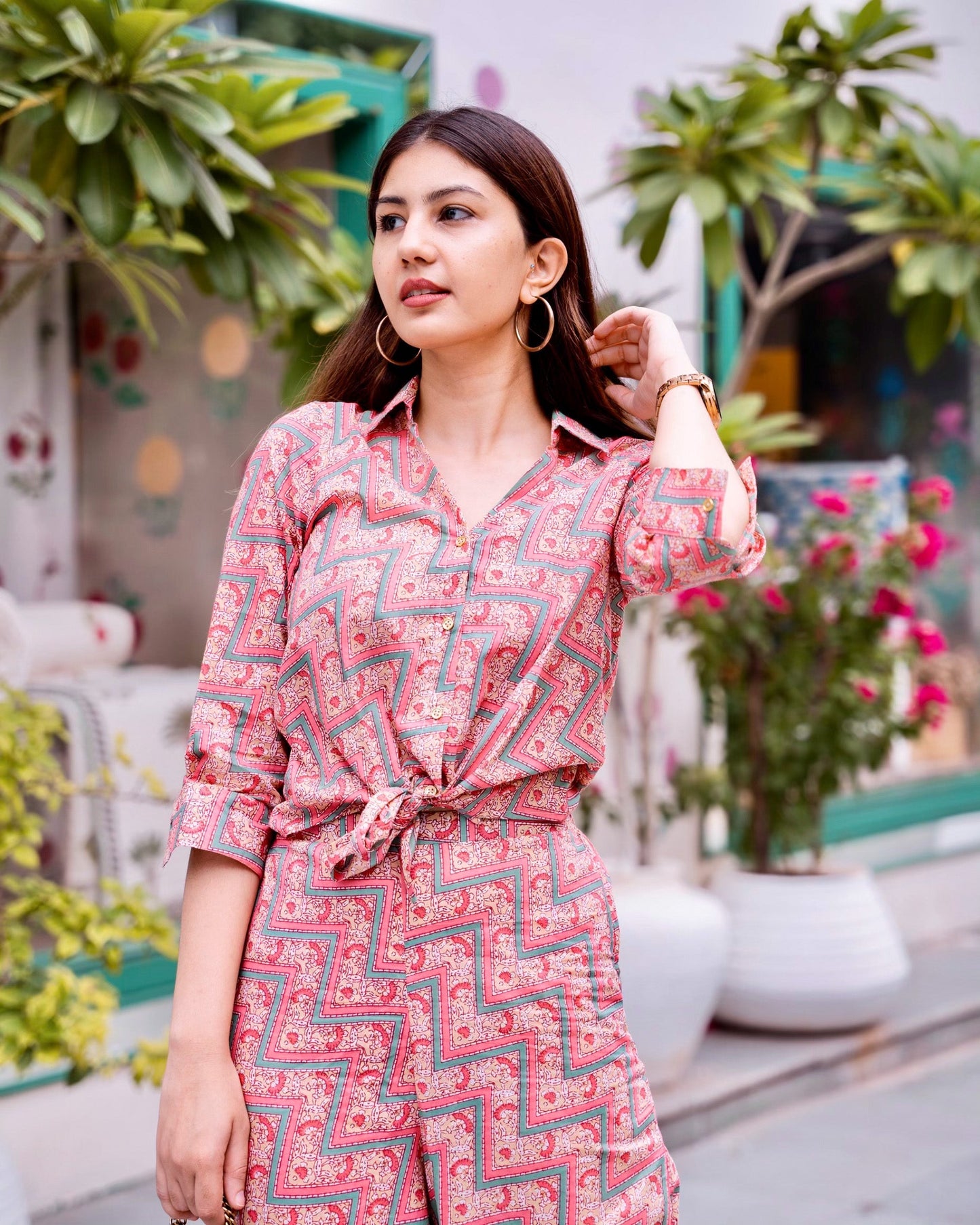 Maze Print Coord Set