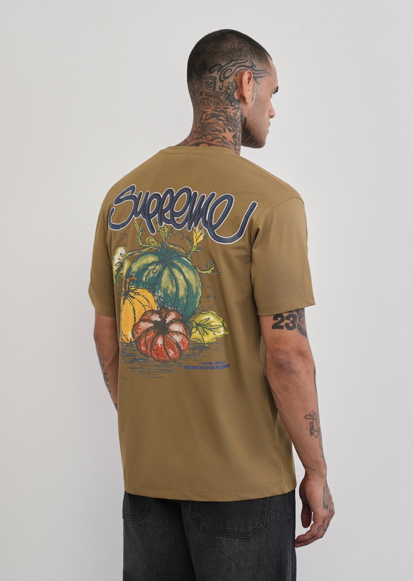 Autumn Khaki Brown T-shirt