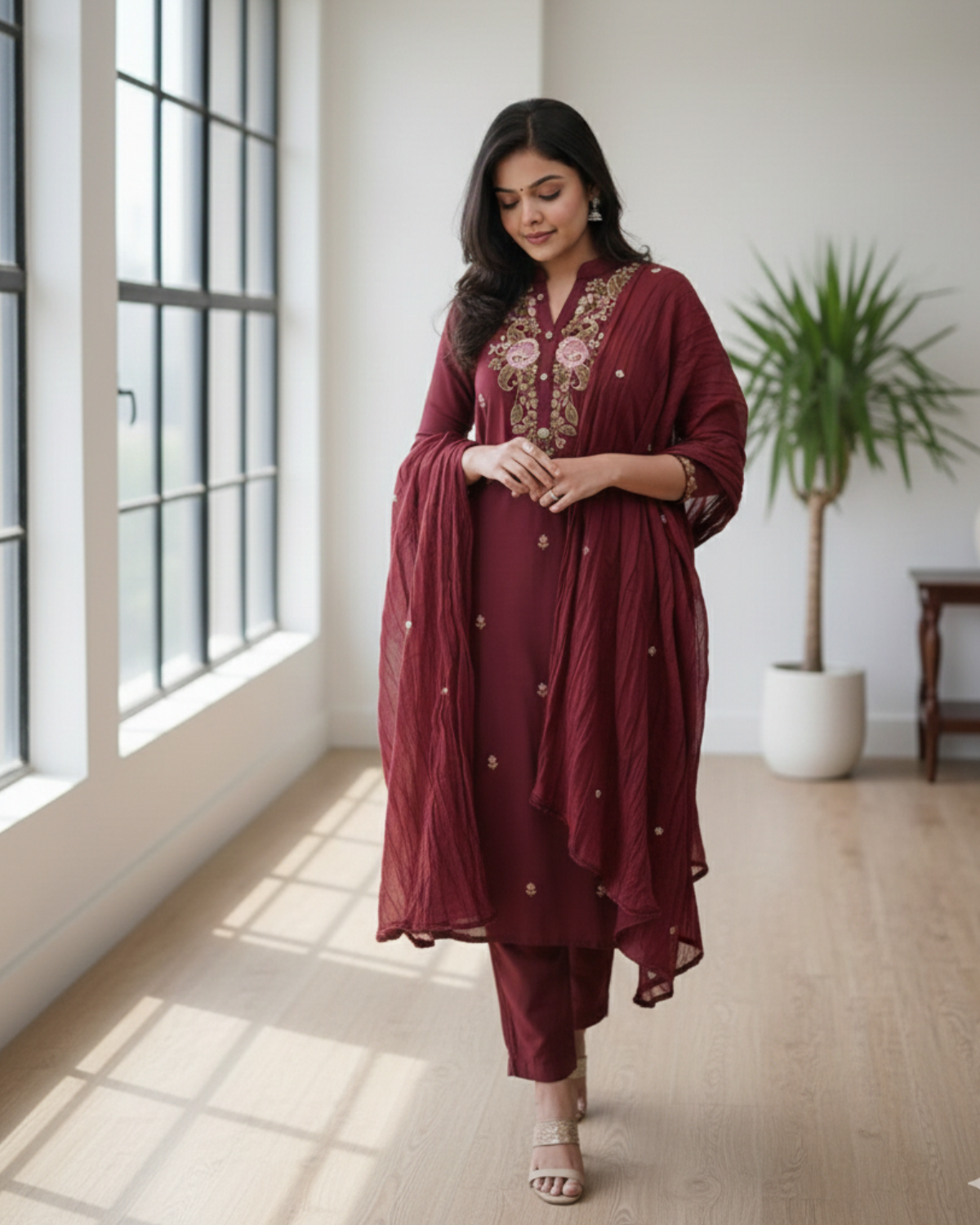 Premium Pure Cotton Suit Set