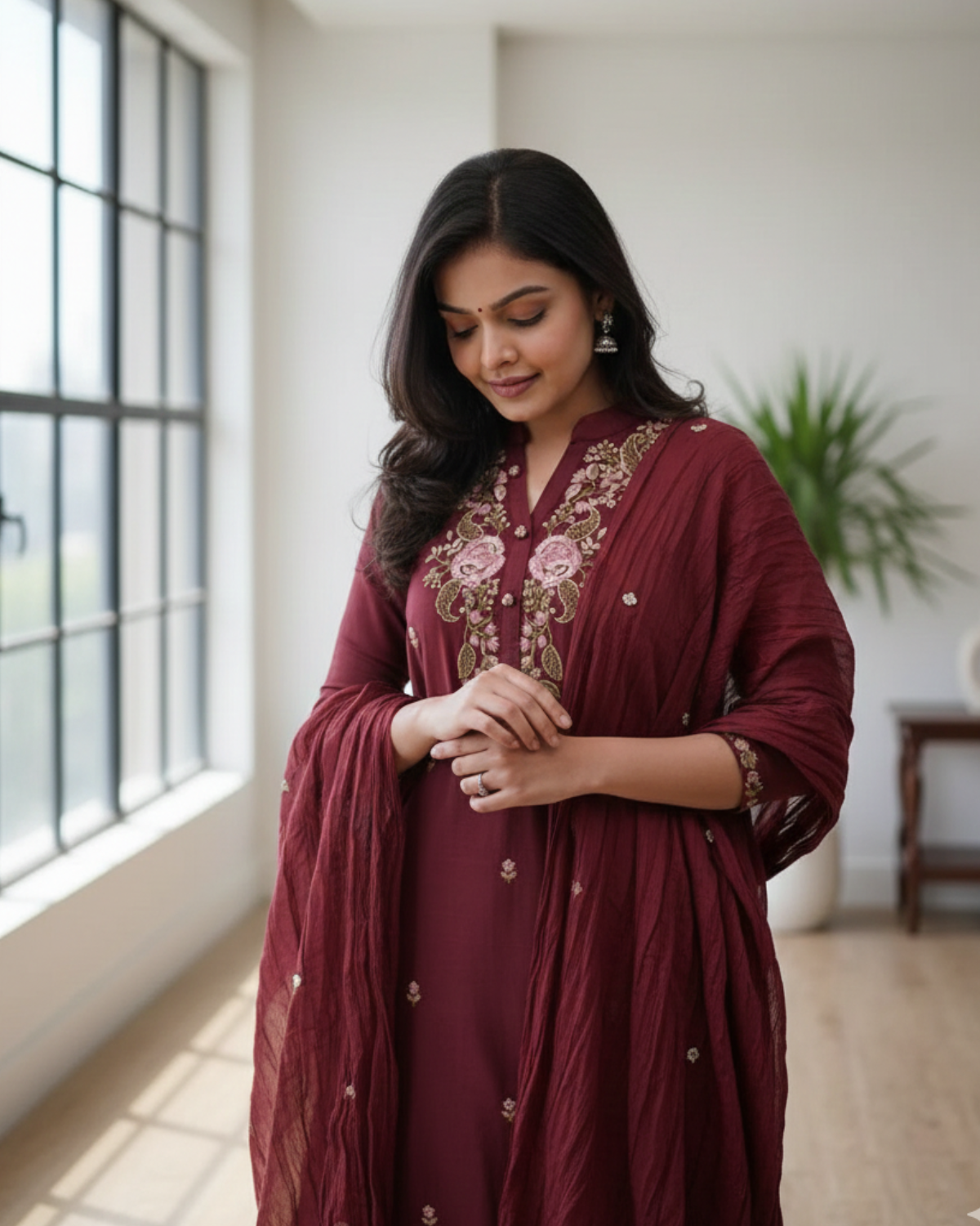 Premium Pure Cotton Suit Set