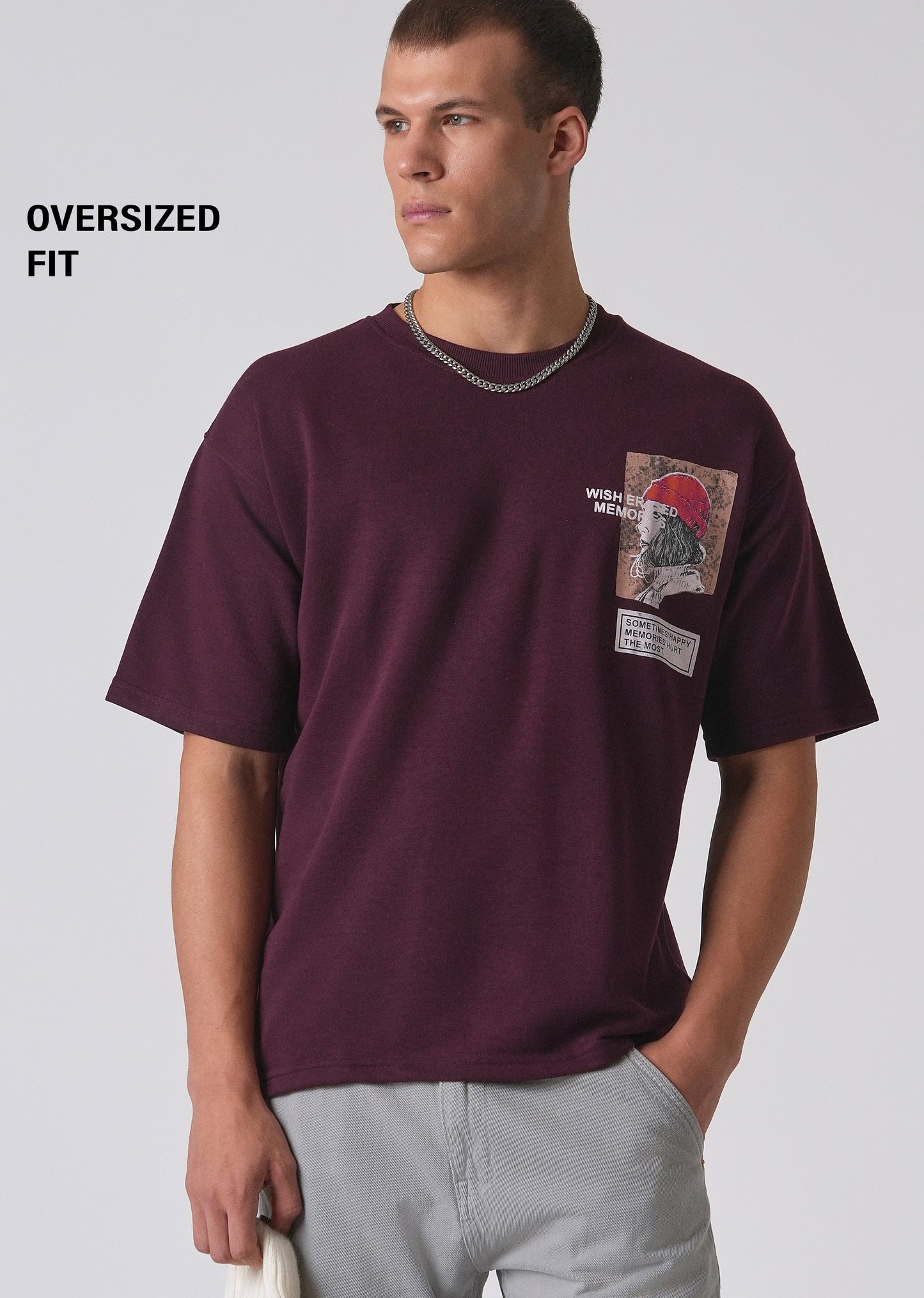 Mahogany Oversized T-shirt