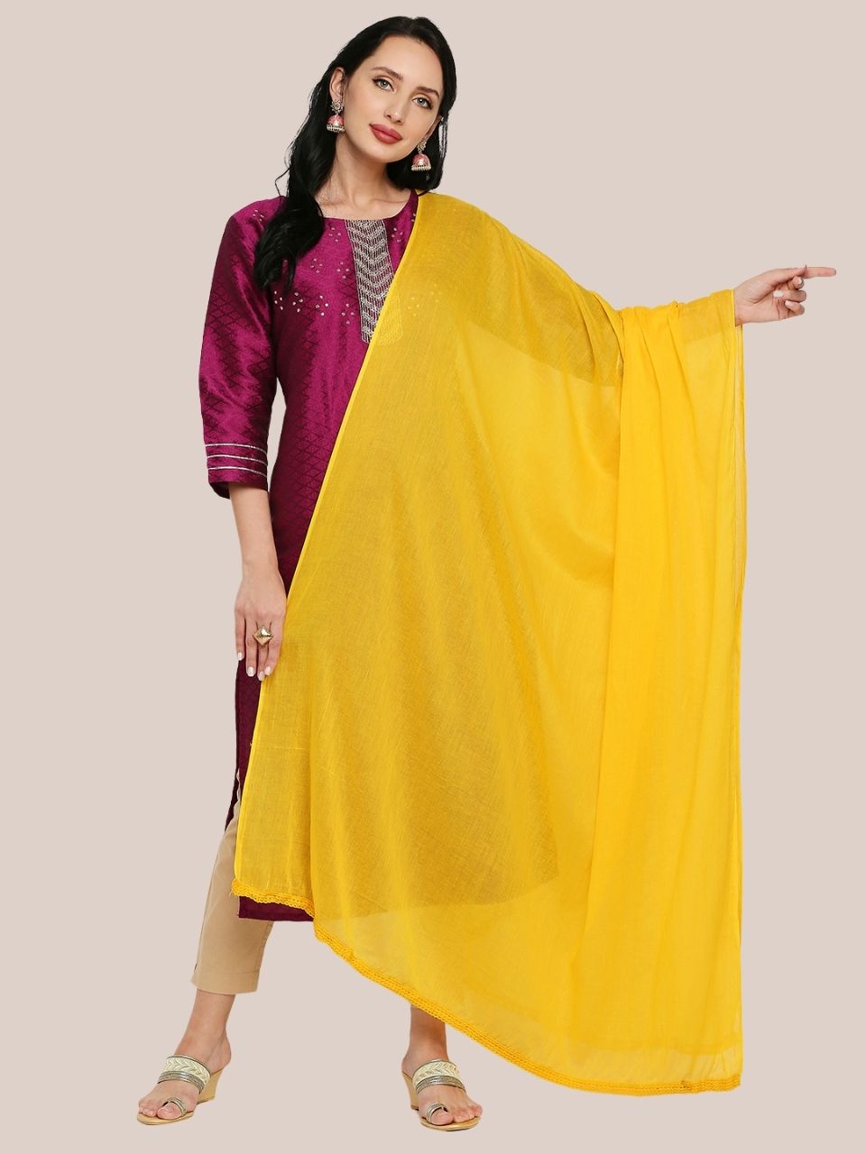 Pure Cotton Dupatta