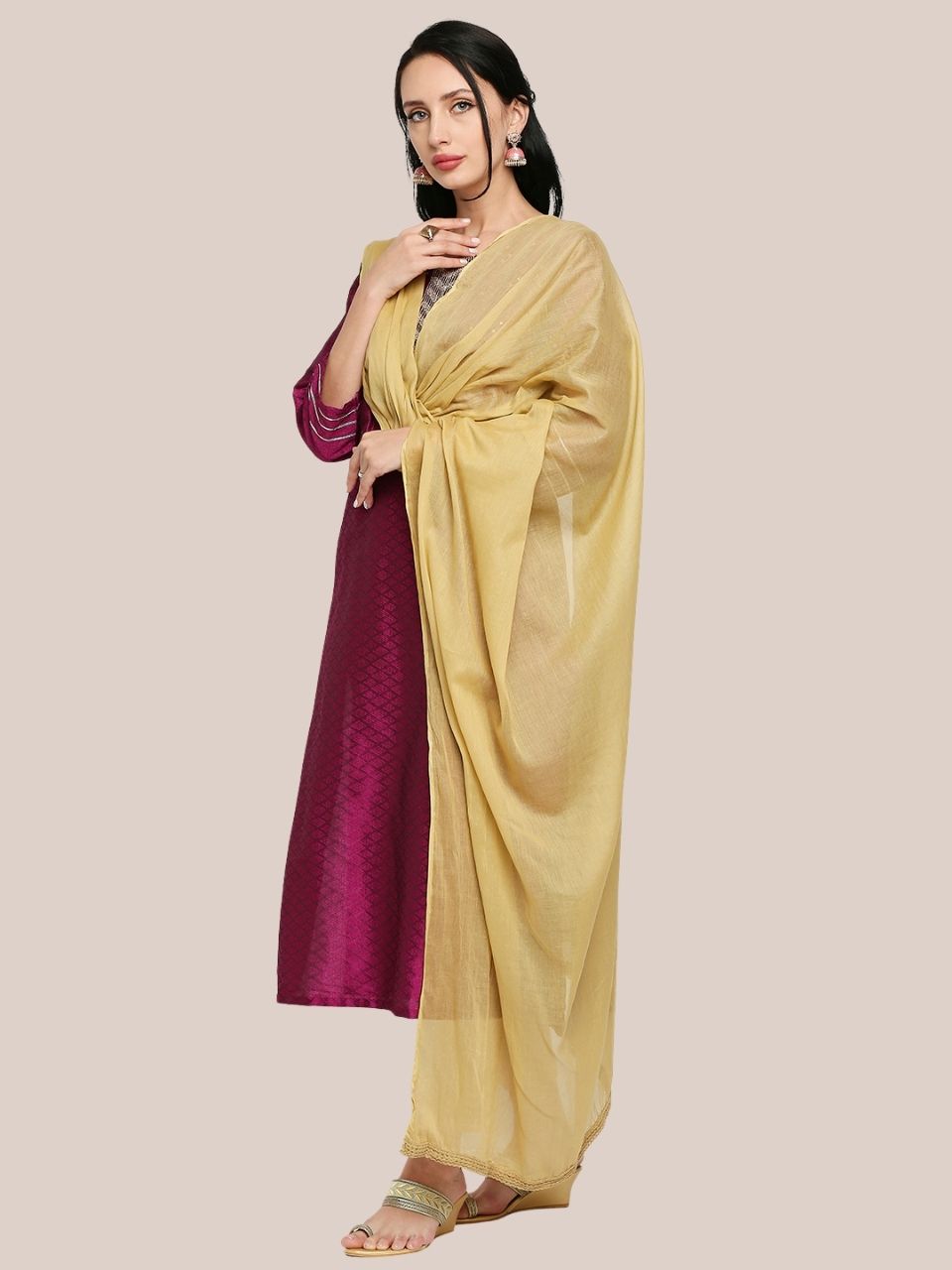 Pure Cotton Dupatta