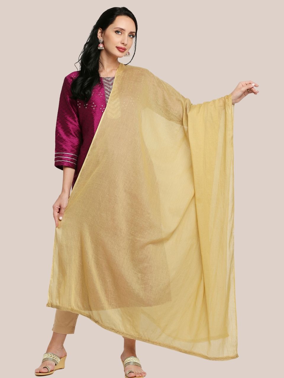 Pure Cotton Dupatta