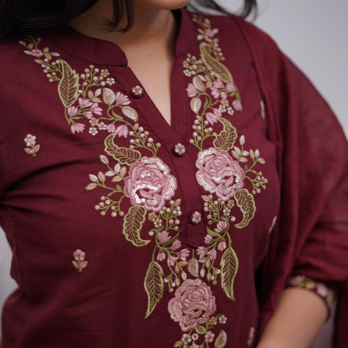 Premium Pure Cotton Suit Set