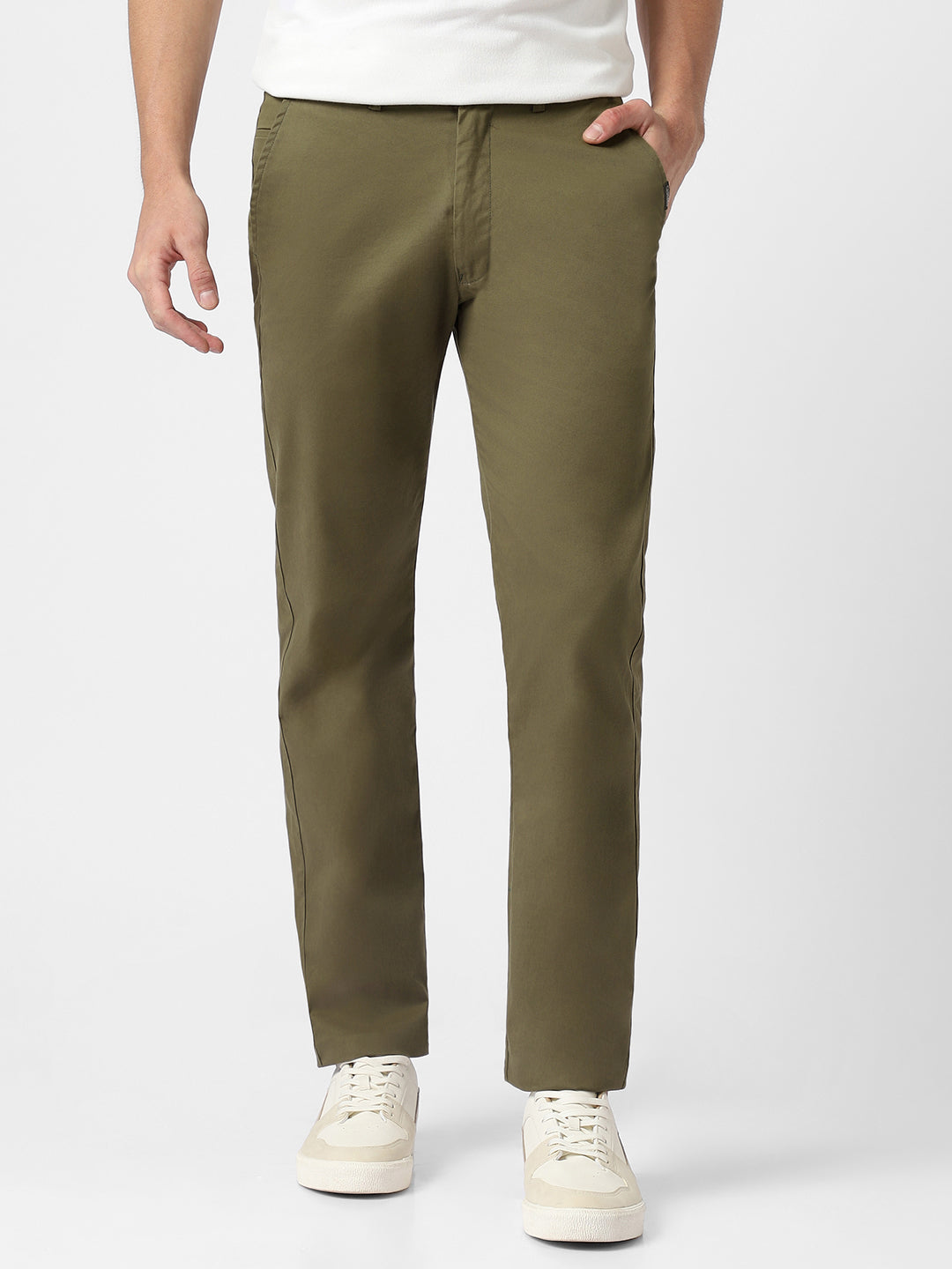 Men's Slim Fit Cotton Trouser