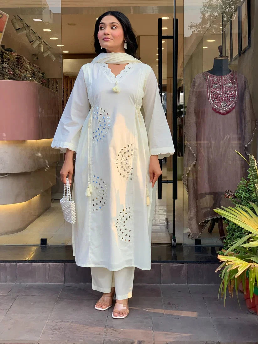 Mirror Work Elegant Ethnic Wear for Women
